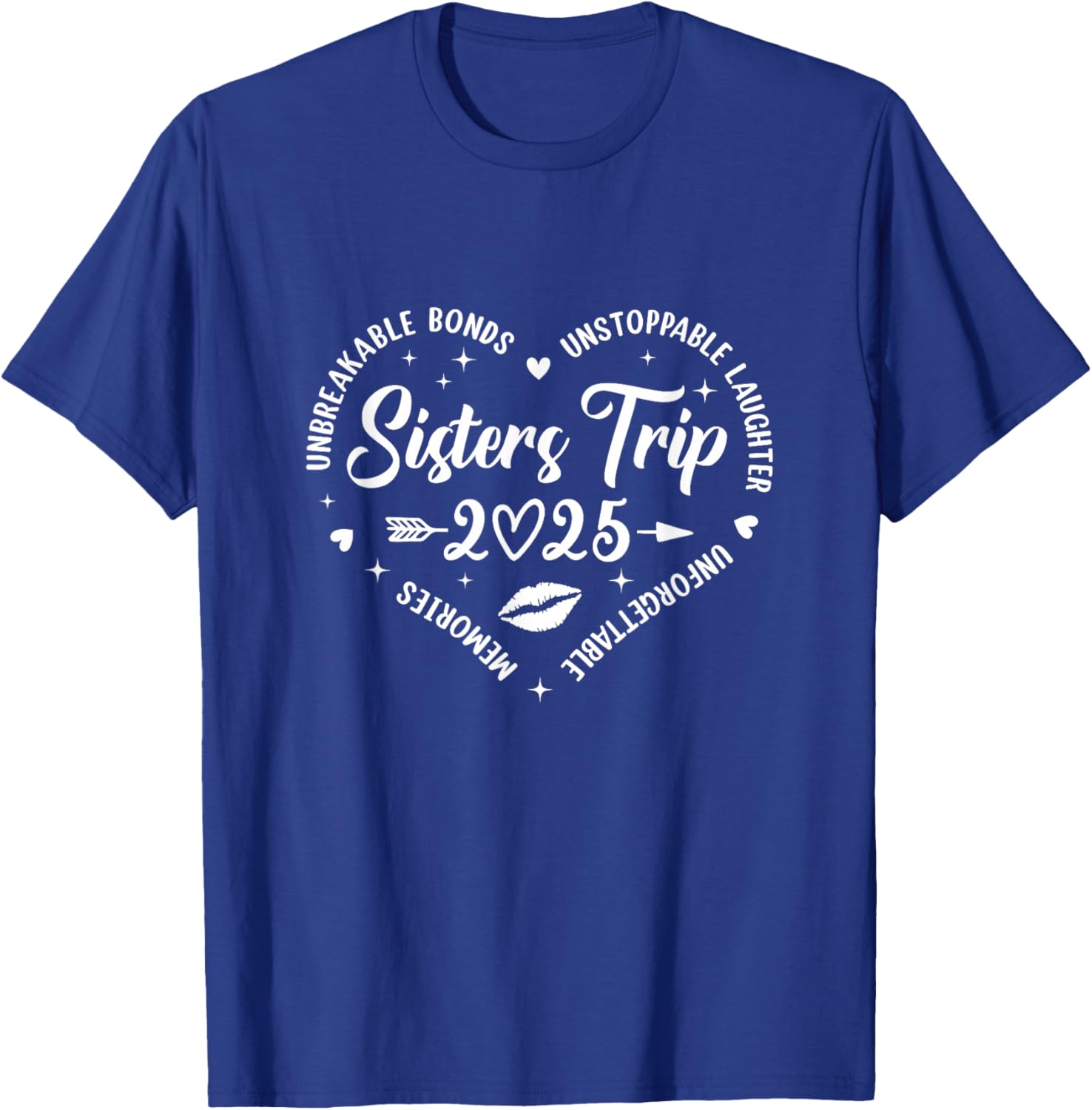 Sisters Trip 2025 Retro T-Shirt for Friends Vacation Memories - 2