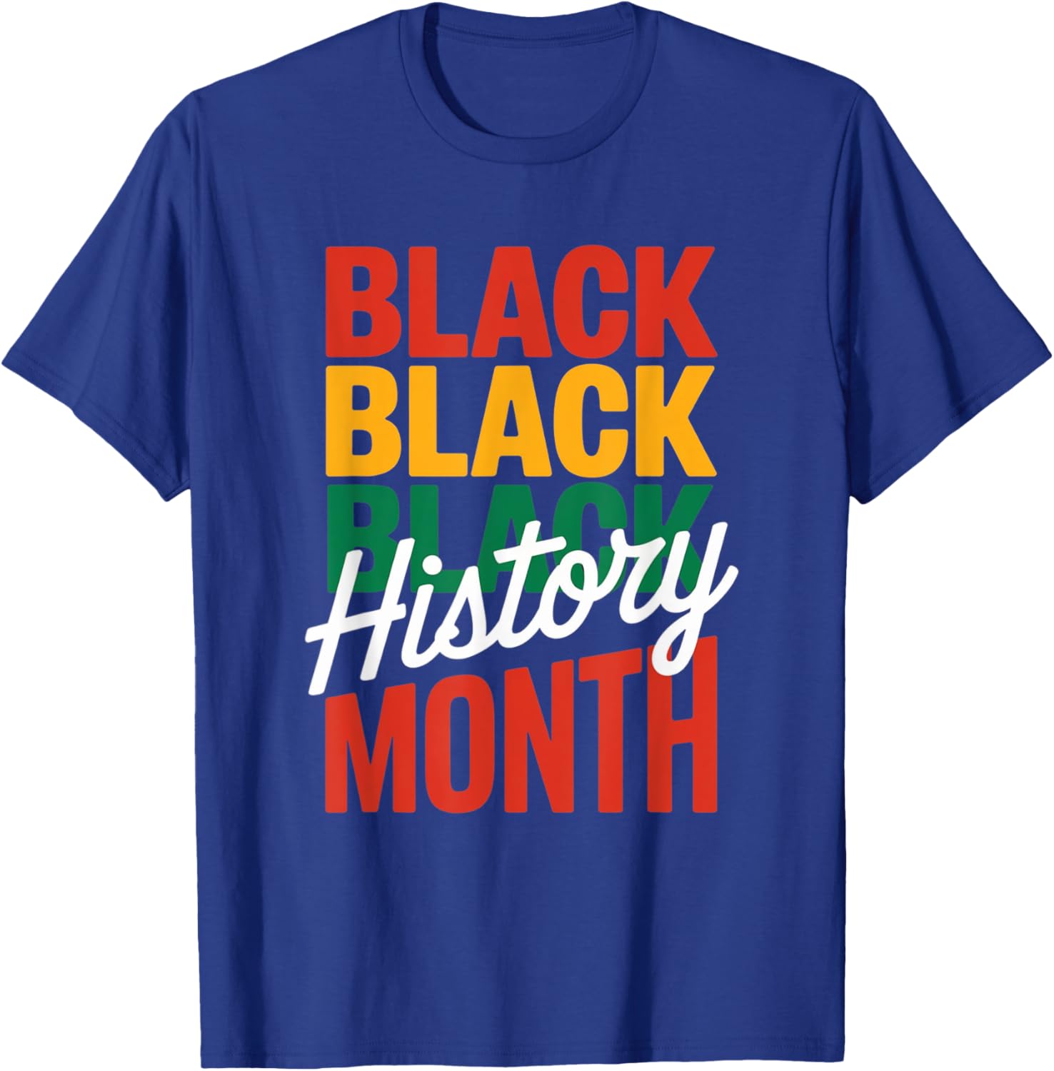 Black History Month Afro Motivational T-Shirt for Proud Supporters - 1