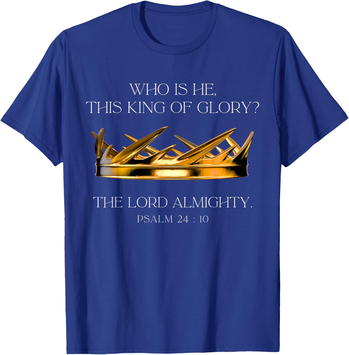 Who Is He This King Of Glory T-Shirt for Faith and Inspiration Fans - 5