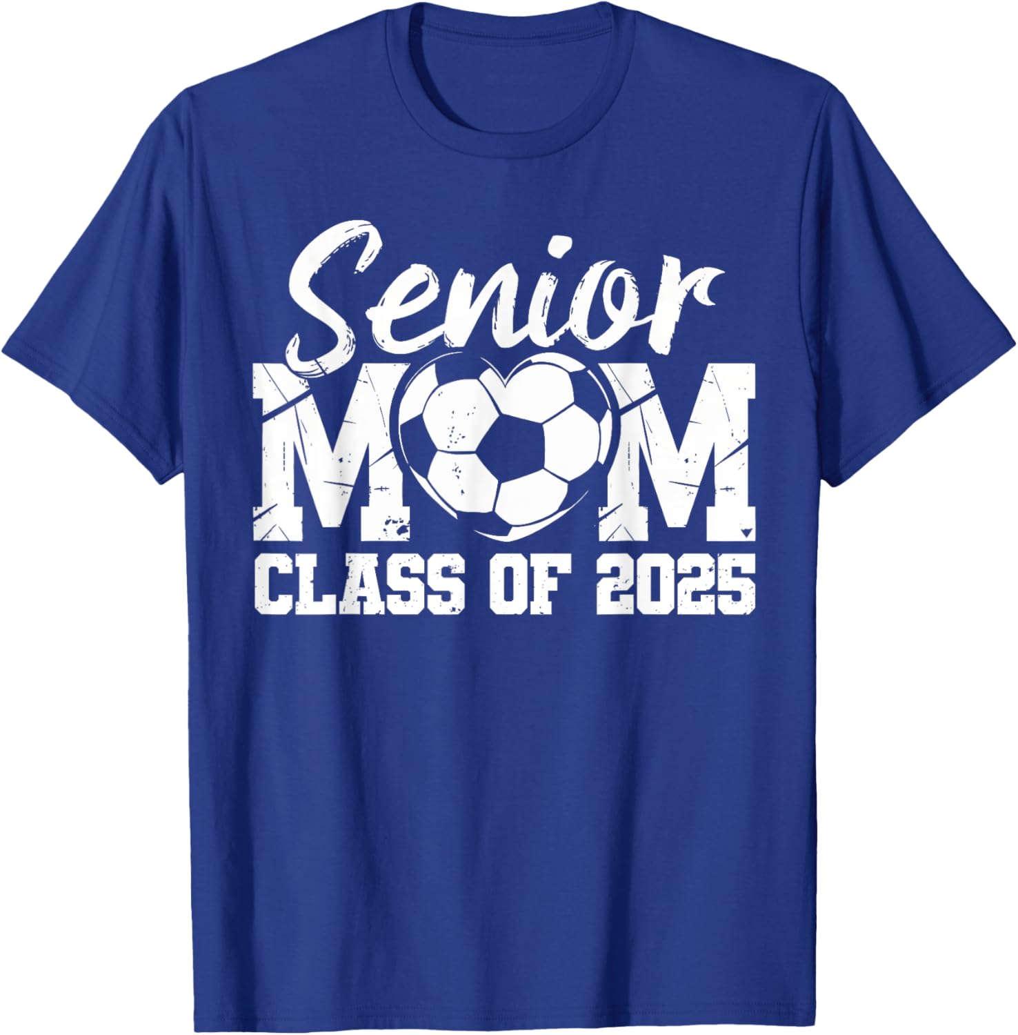 Soccer Mom Class of 2025 Graduate T-Shirt for Proud Senior Mamas - 1