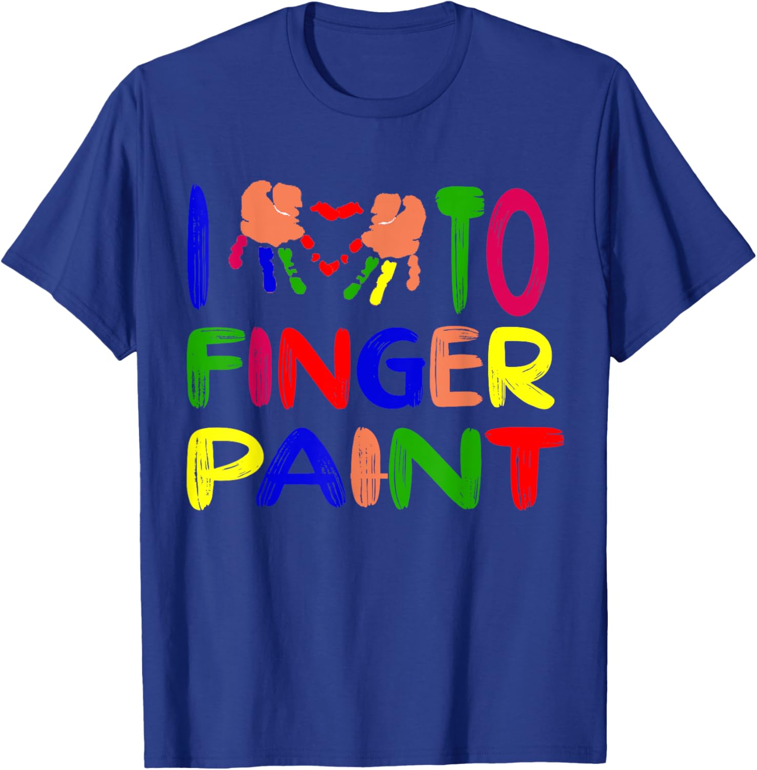 Cute Couple Valentine T-Shirt I Heart Love to Finger Paint Gift - 20