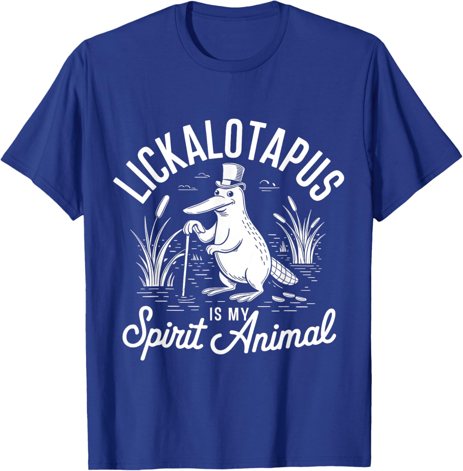 Funny Lickalotapus Lover T-Shirt - My Spirit Animal Apparel - 1