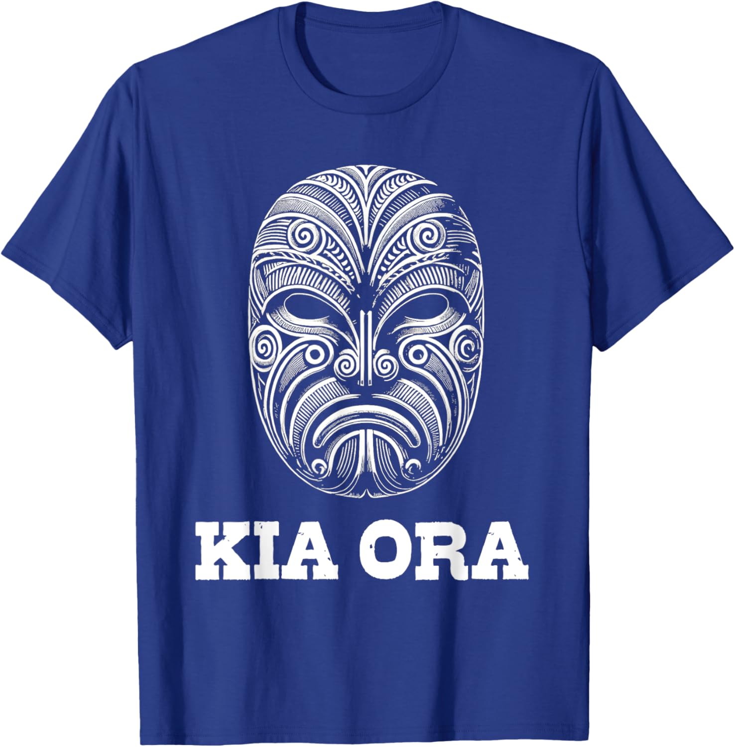 Kia Ora Maori Mask Kiwi Land Aotearoa NZ T-Shirt for Proud Kiwis - 19