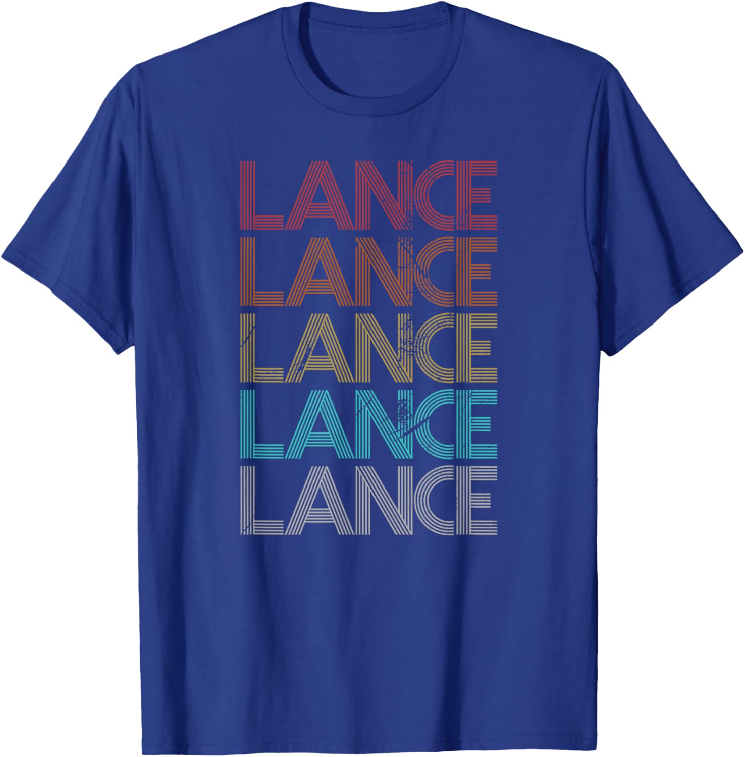 Retro Vintage Lance T-Shirt for Stylish Casual Wear in Soft Cotton - 8