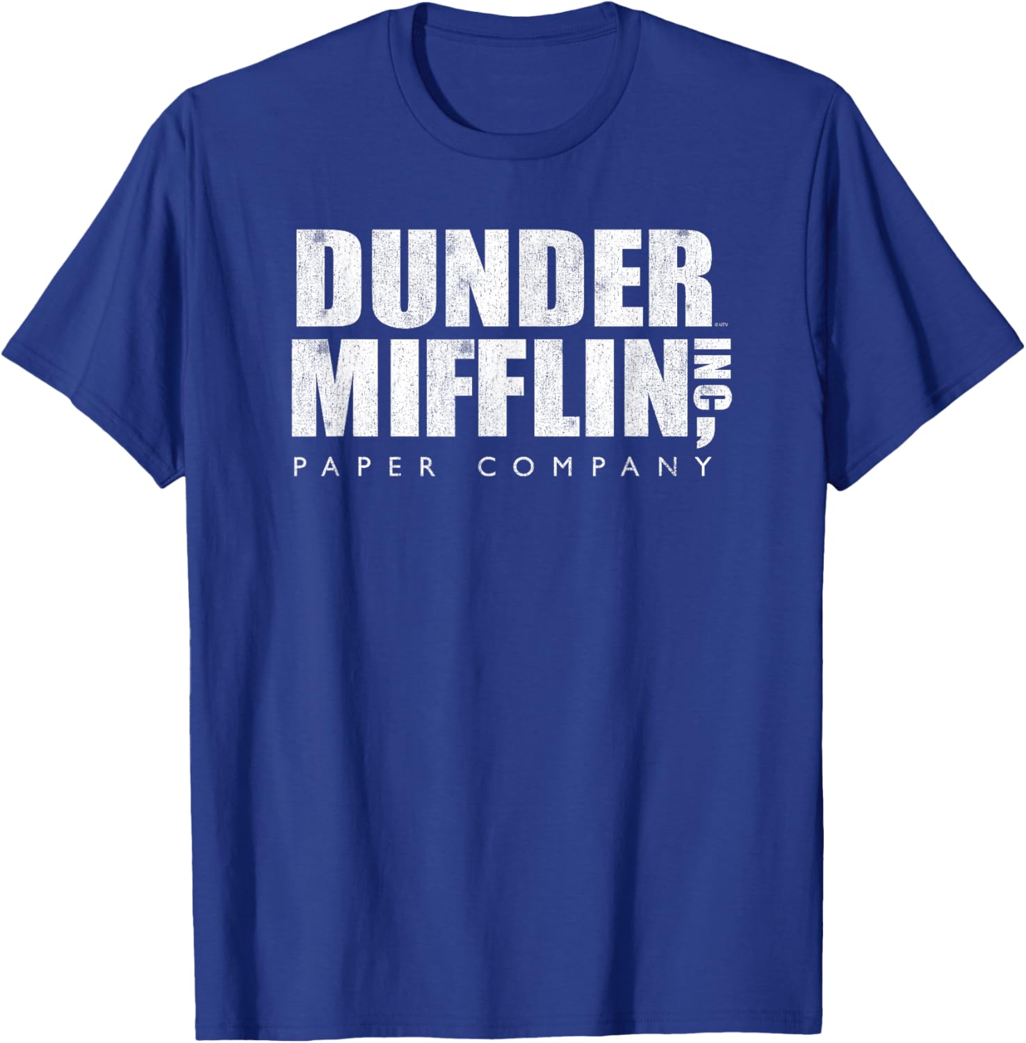 Dunder Mifflin Vintage T-Shirt for Office Fans - Unisex Casual Tee - 5