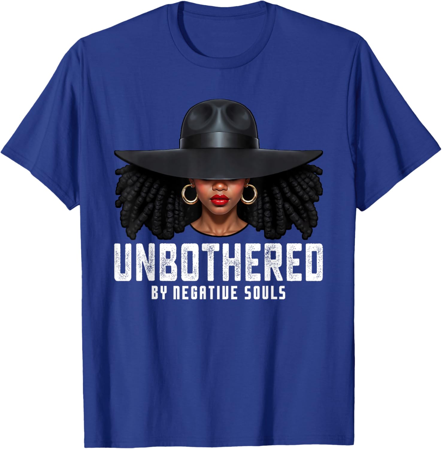 Unbothered Sassy Black Queen T-Shirt for African American Women and Girls - 15