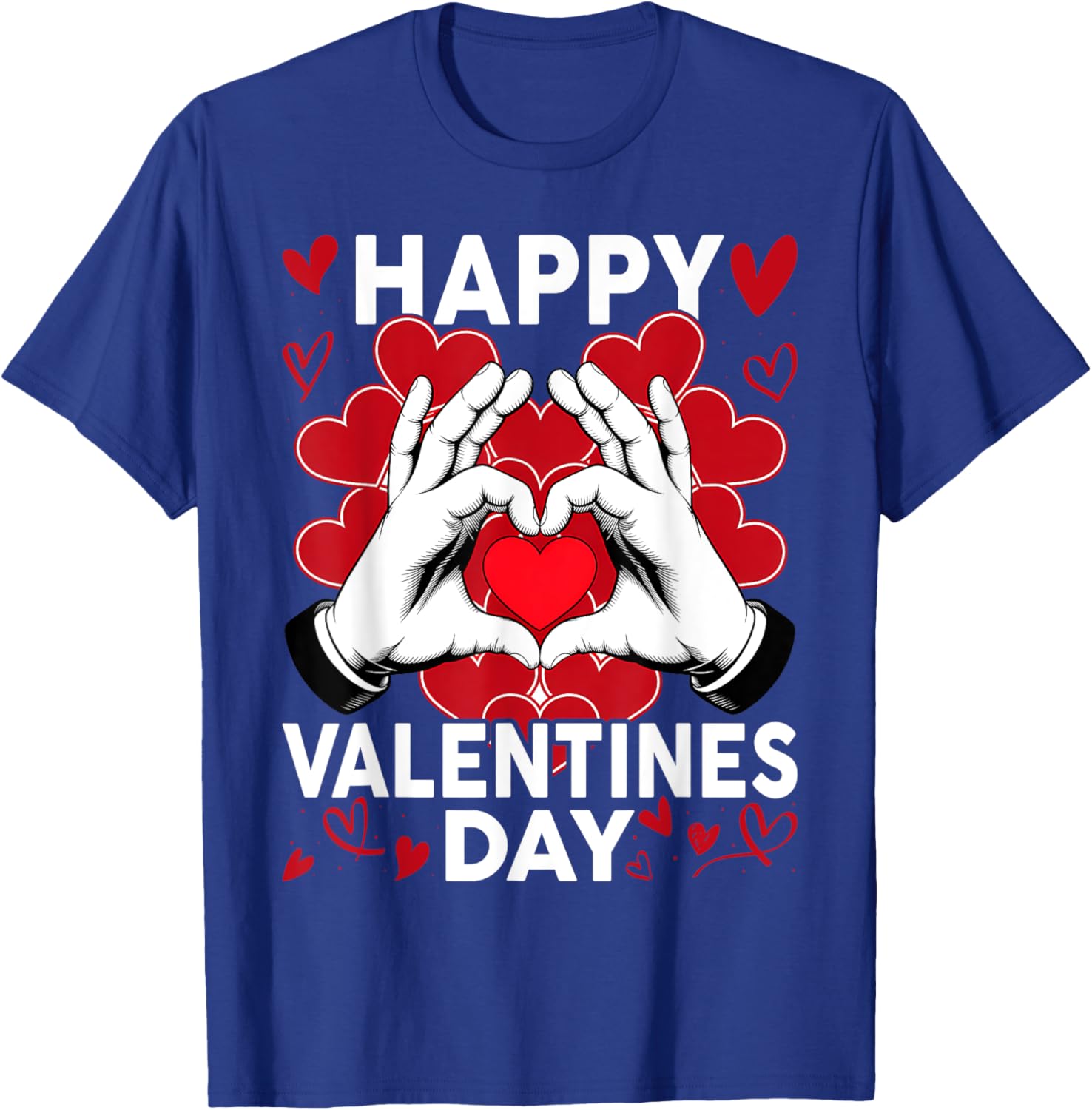Happy Valentine's Day Couples Love T-Shirt for Perfect Date Night - 3