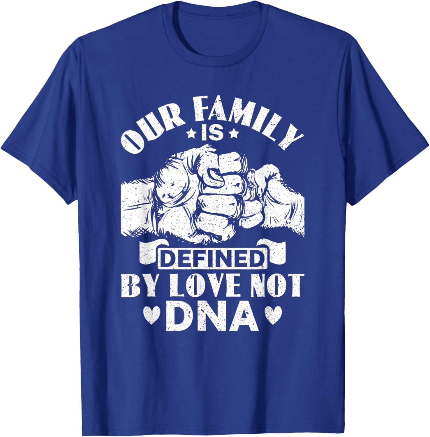 Our Family Defined by Love Not DNA Adoption Foster Care T-Shirt - 3