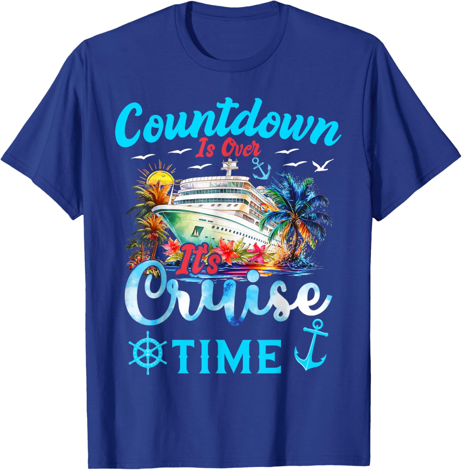 Cruise Time T-Shirt for Men and Women - Fun Countdown Graphic Tee - 3