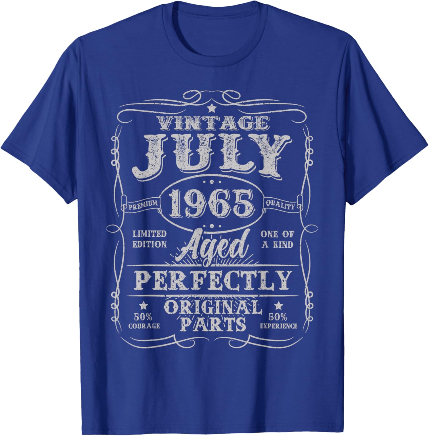 Vintage 1965 Retro 60th Birthday T-Shirt for Men and Women - 11
