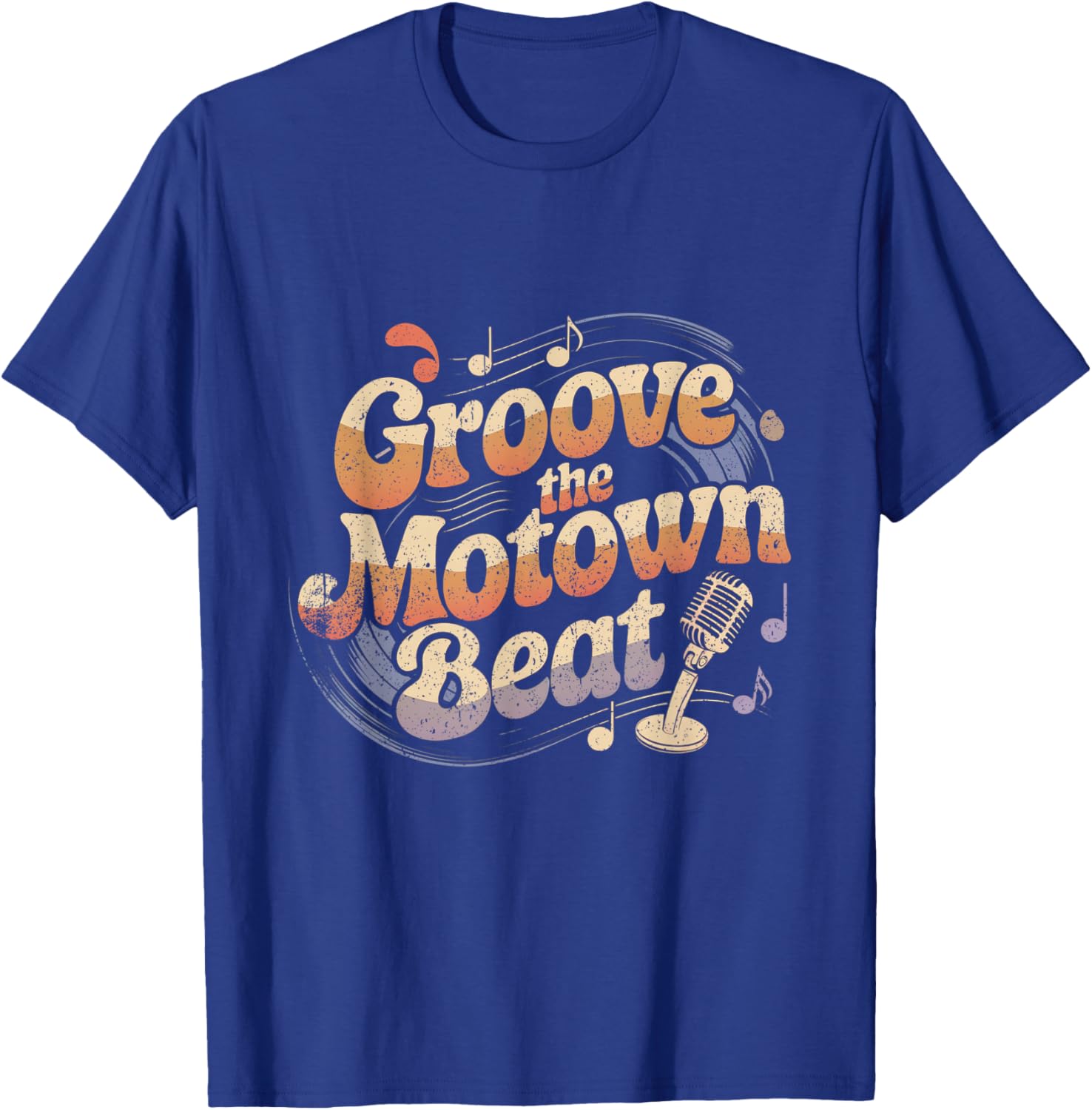 Vintage Motown Music T-Shirt Detroit Funk Groove Beat Clothing - 6