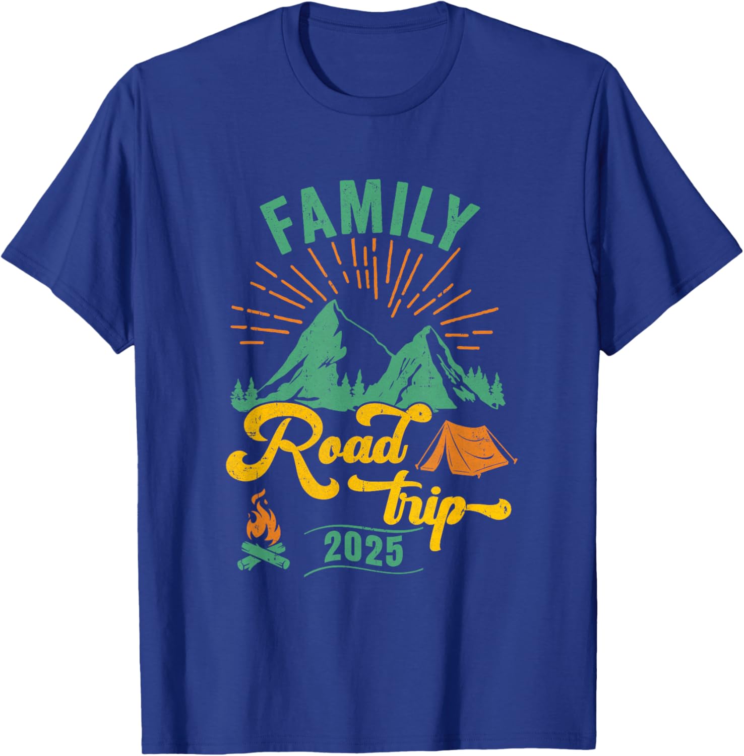 Family Road Trip Camping T-Shirt 2025 Adventure Vacation Gear - 10