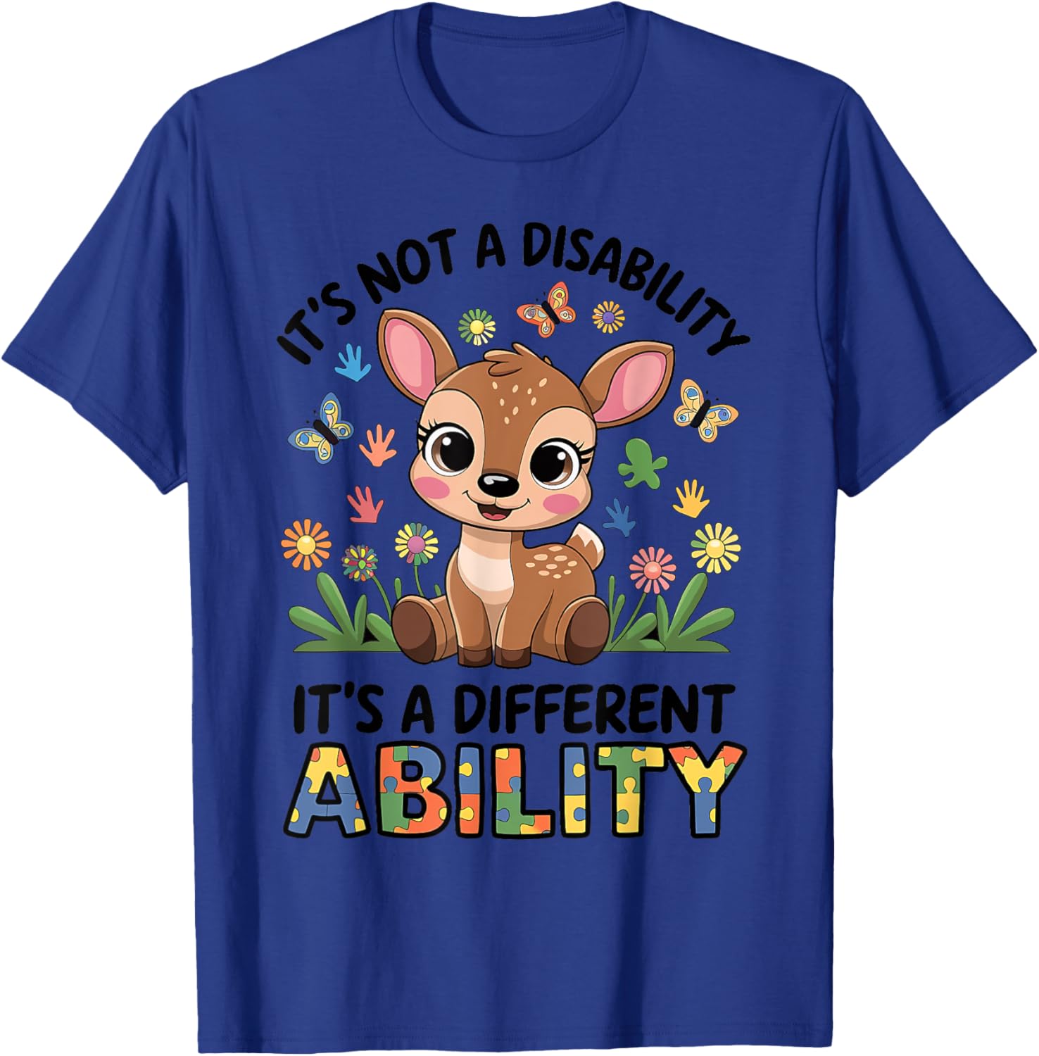 Autism Awareness T-Shirt Celebrating Different Abilities in Style - 22
