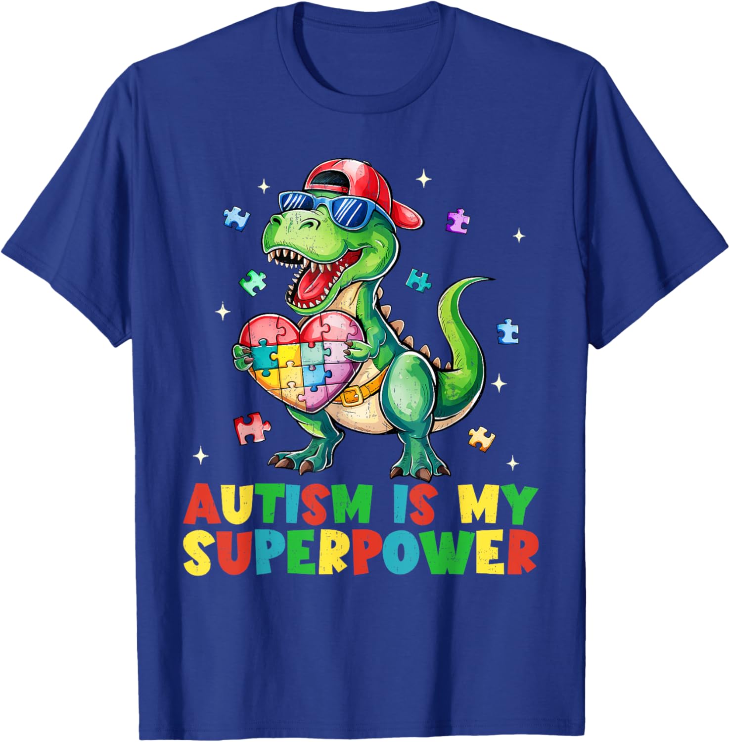 Funny Autism Awareness T-Shirt for Boys - Autism Is My Superpower - 2