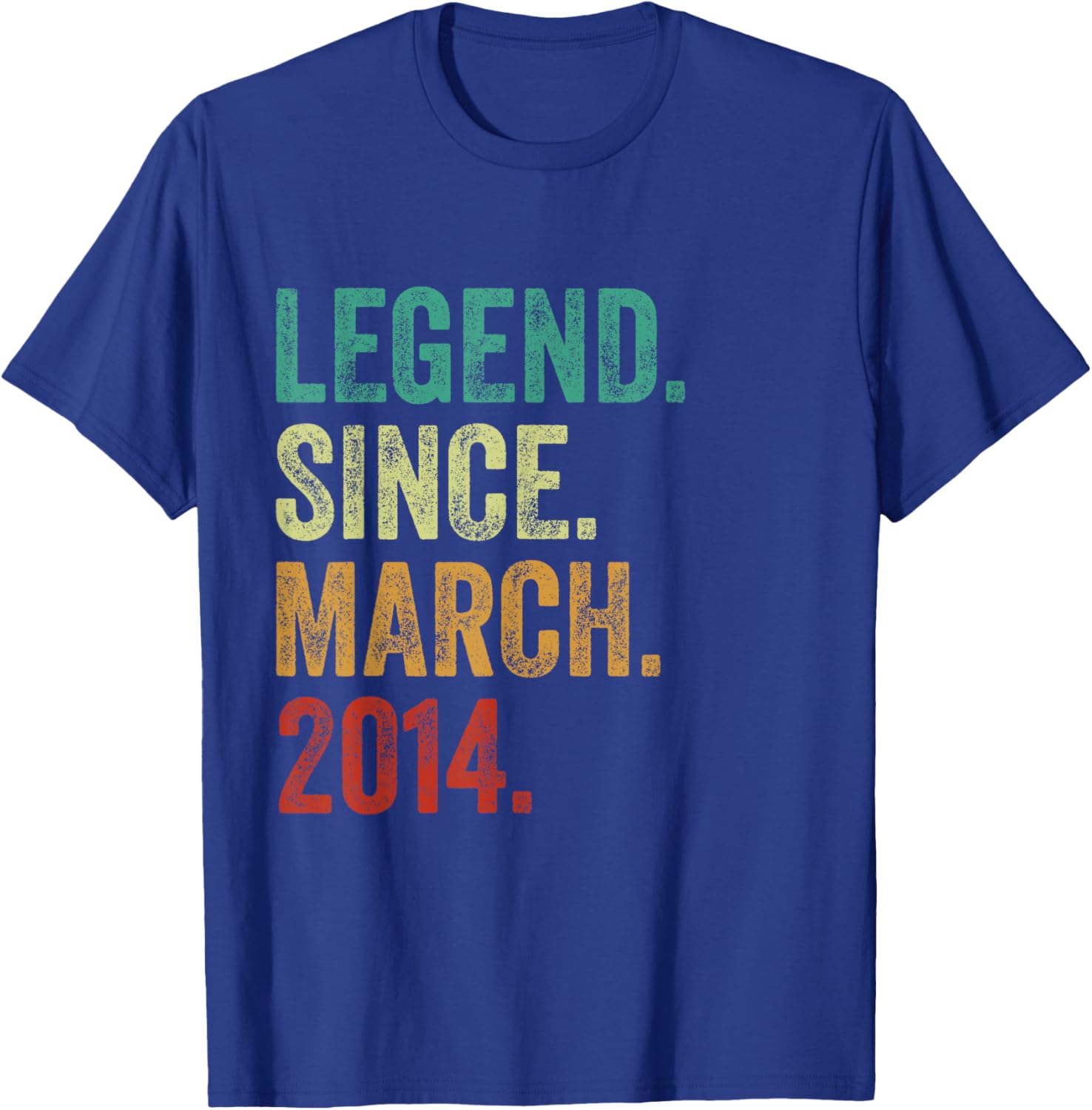 11th Birthday T-Shirt for Boys - 11 Years of Legend Since 2014 - 11