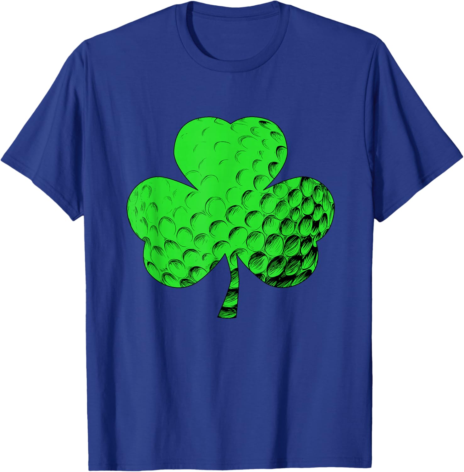 Irish Shamrock Golfing T-Shirt for St. Patrick's Day Celebration - 14