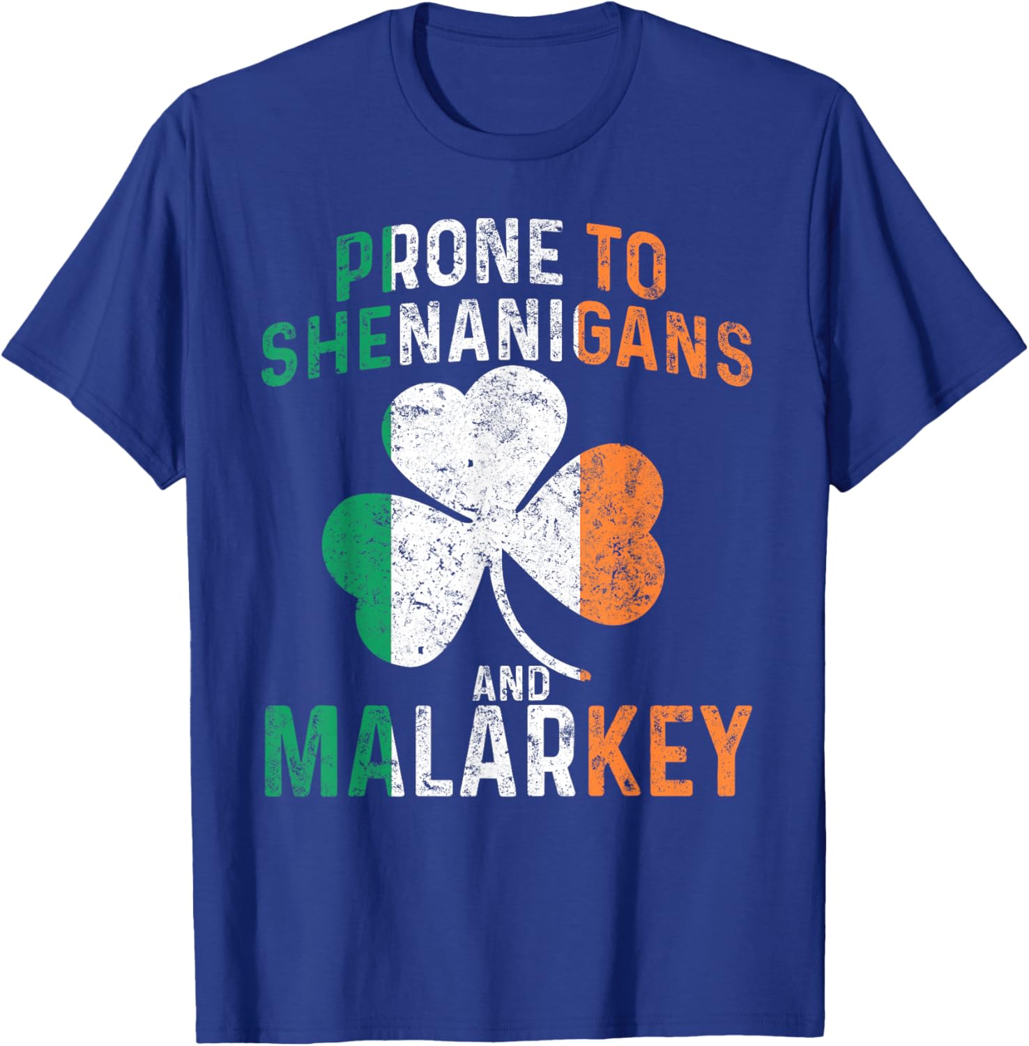 Funny St Patricks Day Boys T-Shirt Prone To Shenanigans And Malarkey - 20