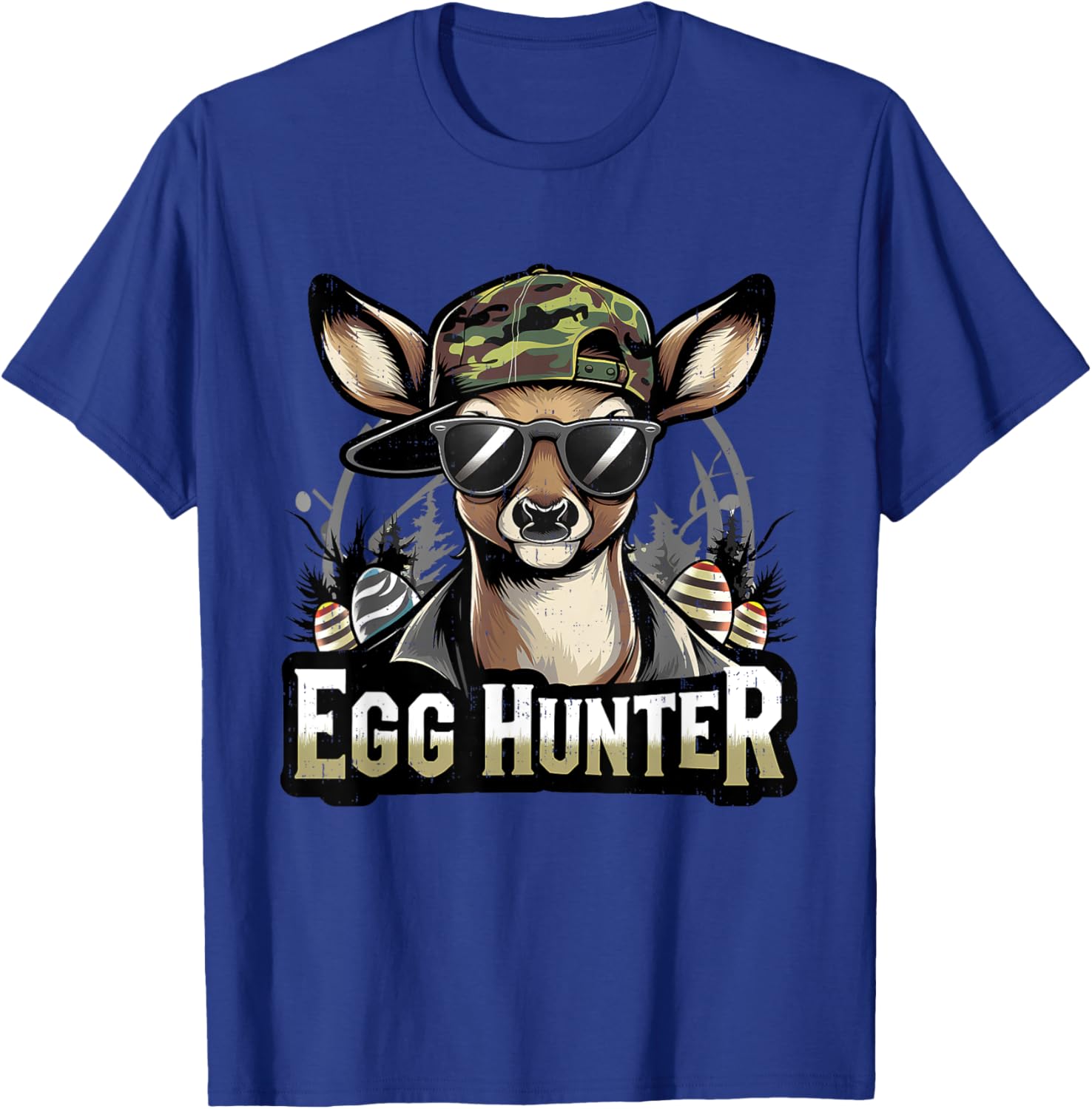 Funny Camo Easter Egg Hunter T-Shirt for Kids - Perfect for Boys and Girls - 6