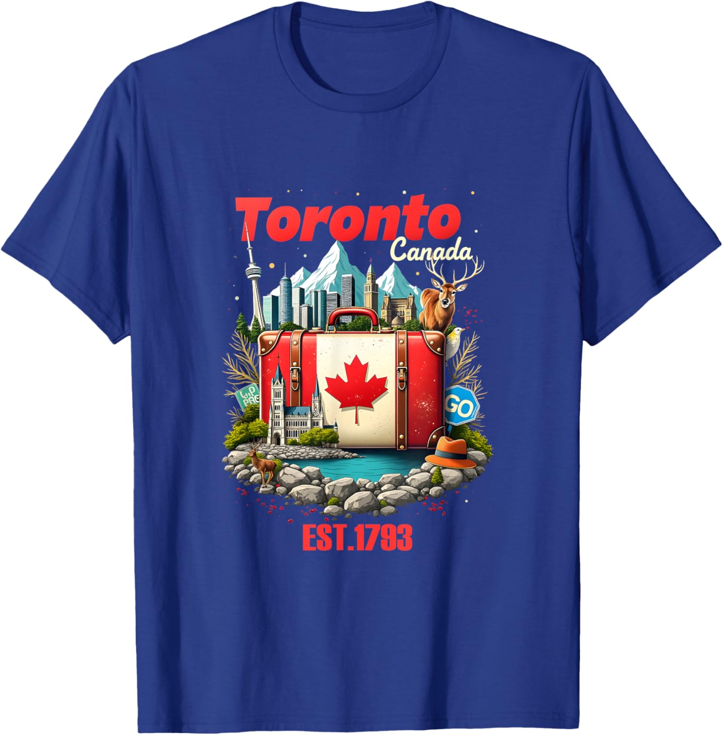 Toronto Skyline Family Vacation T-Shirt for Unforgettable Trips - 11