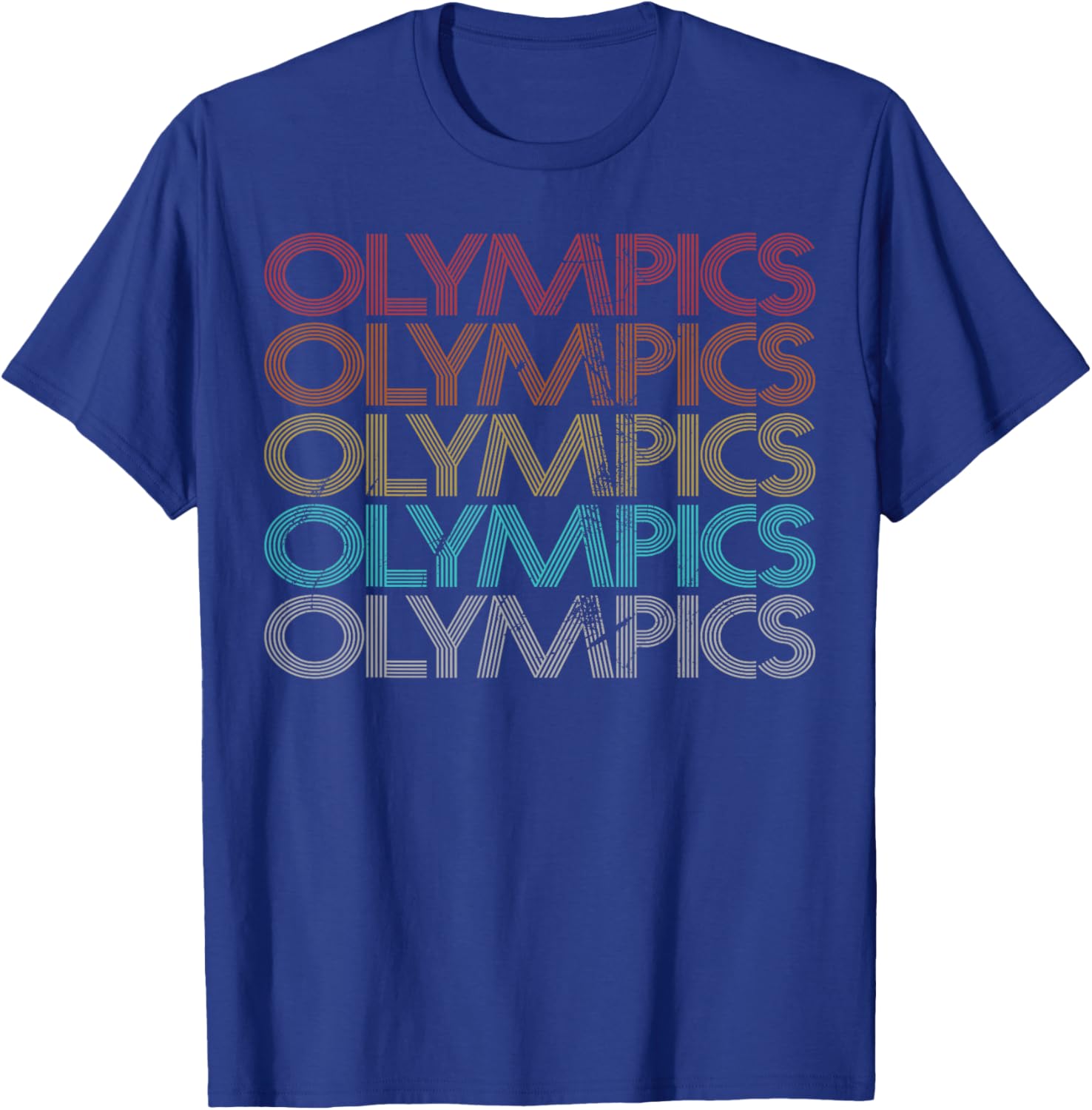 Retro Vintage Olympics T-Shirt for Sports Lovers and Casual Outfits - 5