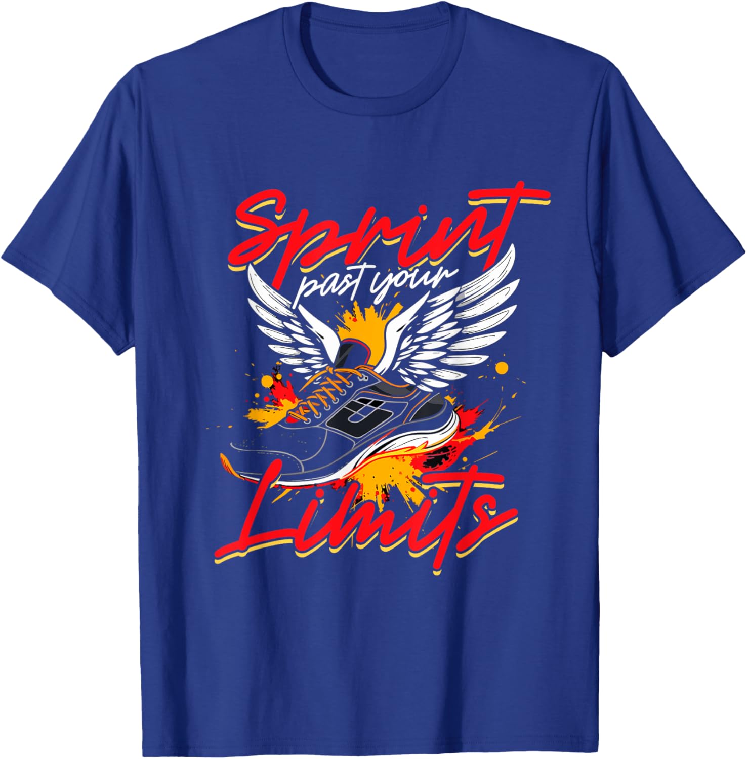 Sprint Track and Field T-Shirt Sprint Past Your Limits in Style - 7