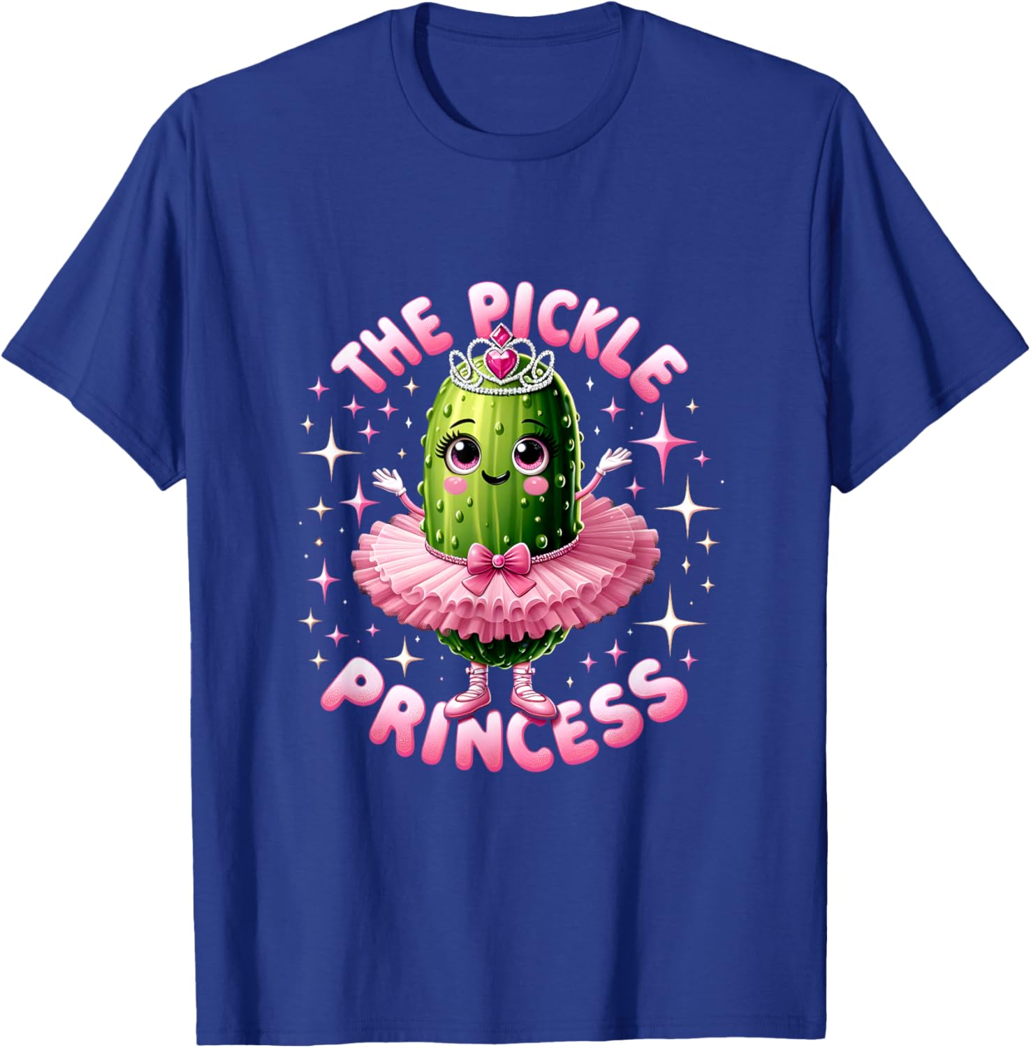 Cute Pickle Princess Ballet T-Shirt for Pickle Lovers and Dancers - 15