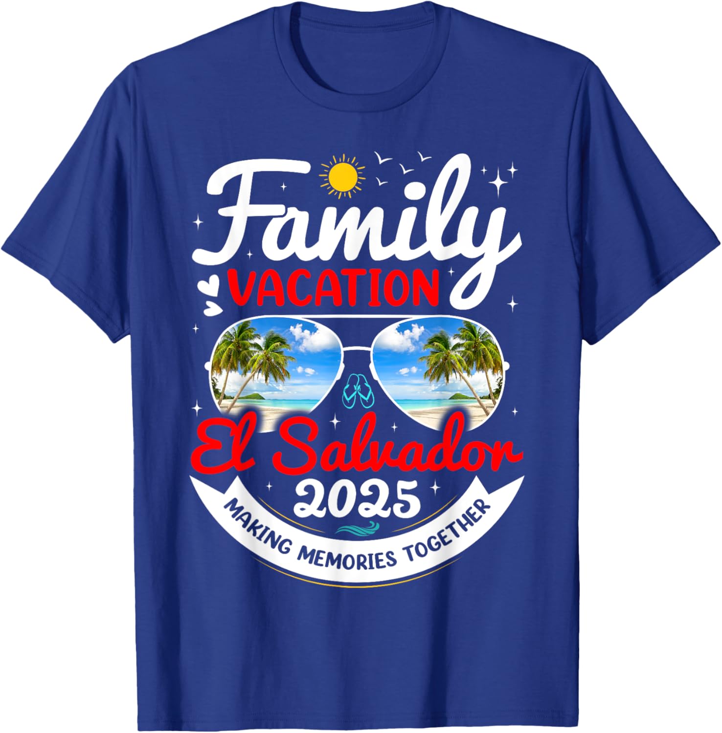 El Salvador Family Vacation 2025 Beach Group T-Shirt for Fun Adventures - 9
