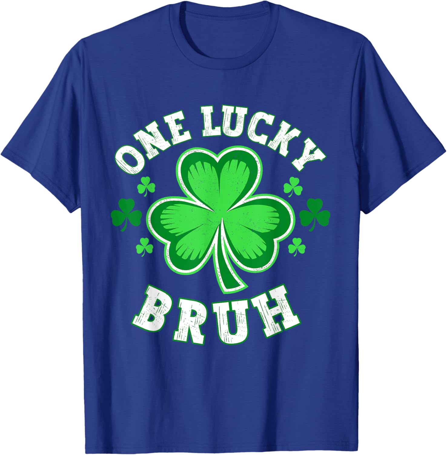 One Lucky Bruh St Patrick's Day Leprechaun T-Shirt for Fun Celebrations - 26