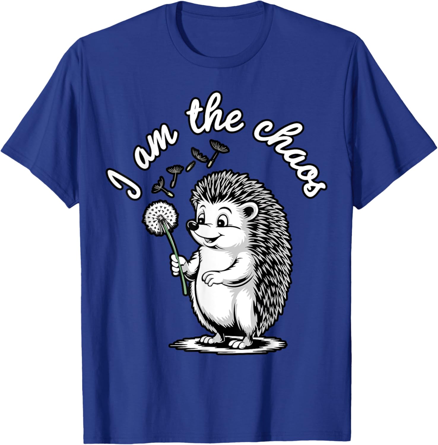 Funny Hedgehog Dandelion T-Shirt for Sarcastic Animal Lovers - 15