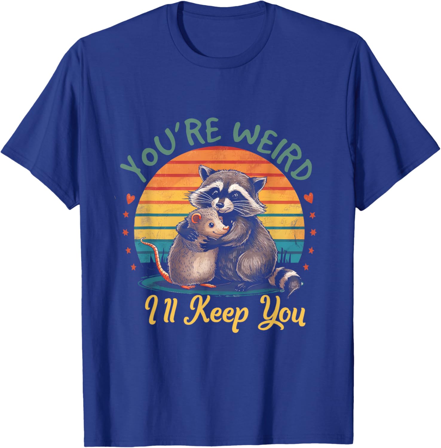 Celebrate Your Weirdness with Our Fun You Are Weird I'll Keep You T-Shirt - 16