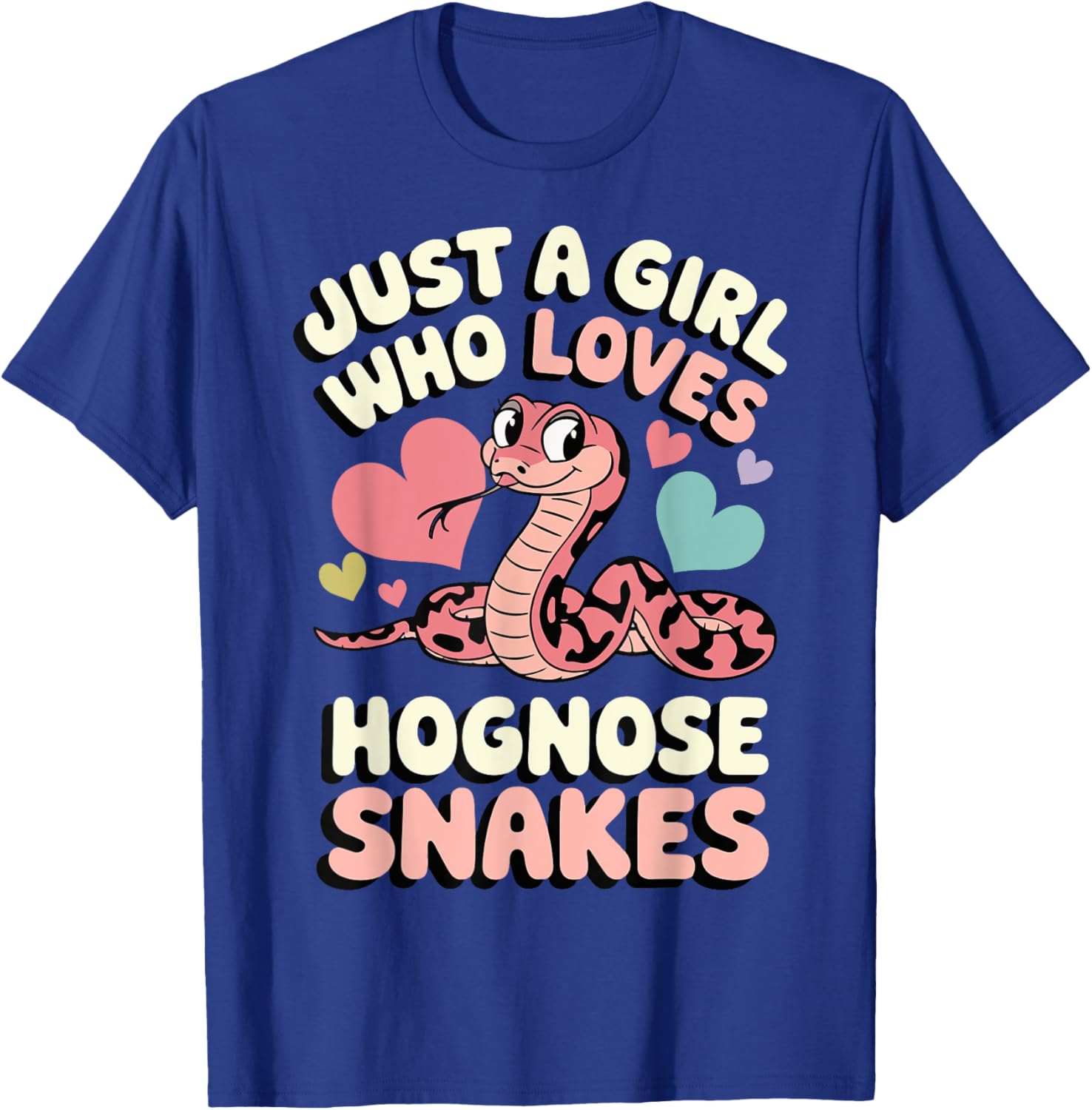 Just A Girl Who Loves Hognose Snakes Fun T-Shirt for Snake Enthusiasts - 17