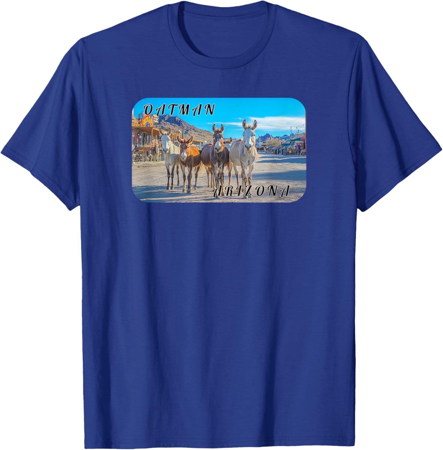 Oatman Arizona Burros T-Shirt for Animal Lovers and Adventure Seekers - 11