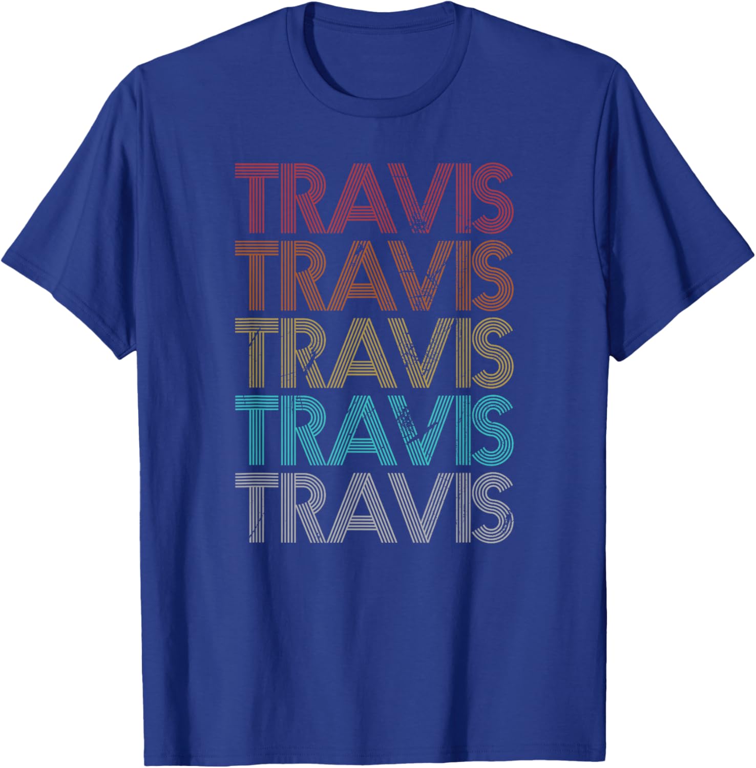 Retro Vintage Travis T-Shirt for Men and Women – Classic Style Wear - 4