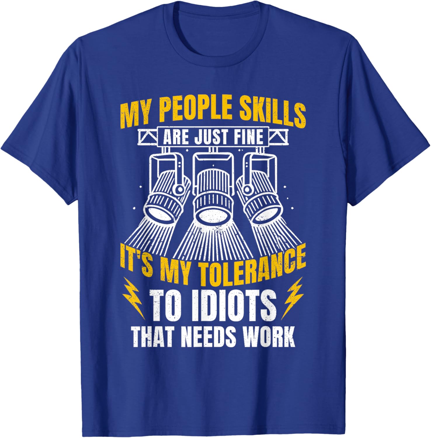 Funny Lighting Technician T-Shirt for Light Tech Enthusiasts - 2