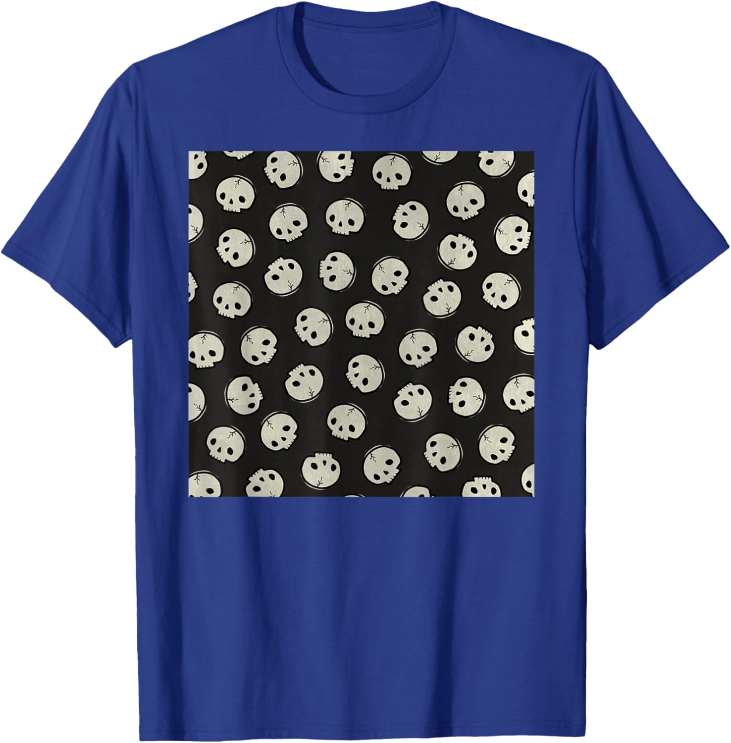 Trendy Cecelia Hotzler Skull Pattern Graphic T-Shirt for Unique Style - 14