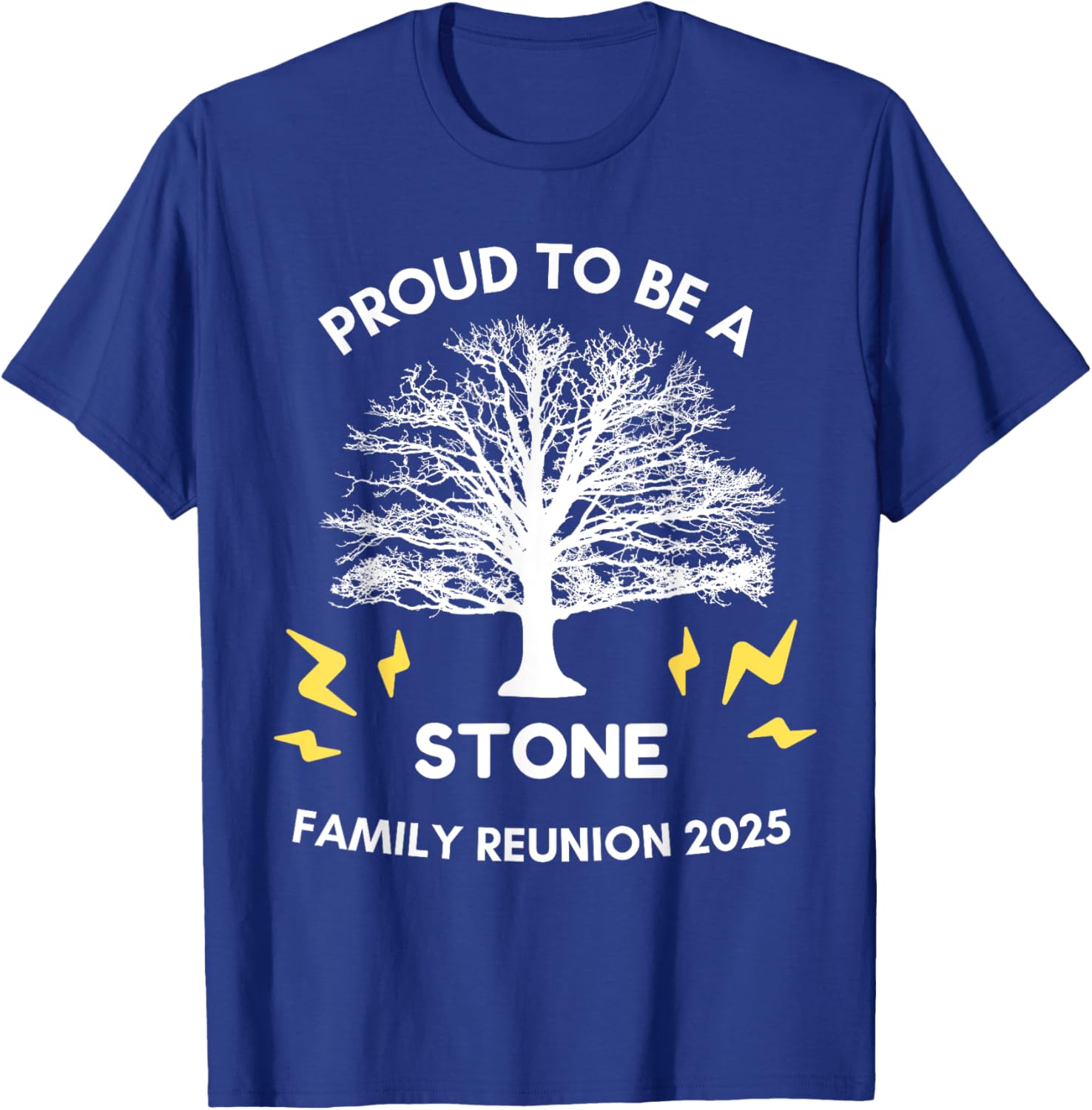 2025 Stone Family Reunion T-Shirt Family Tree Matching Design - 2