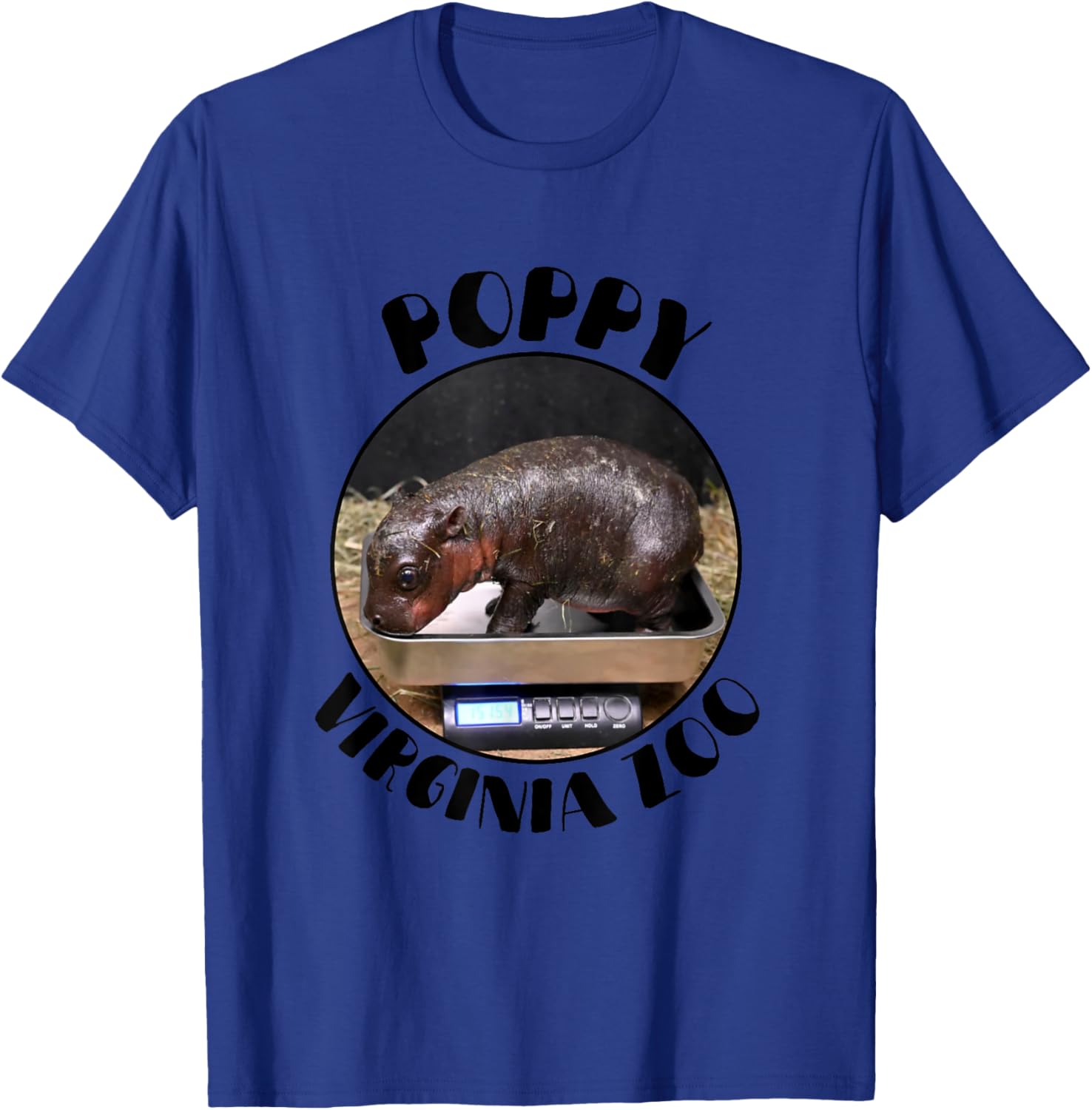 Poppy Virginia Zoo Pygmy Hippo T-Shirt Adorable Baby Hippo Shirt - 11