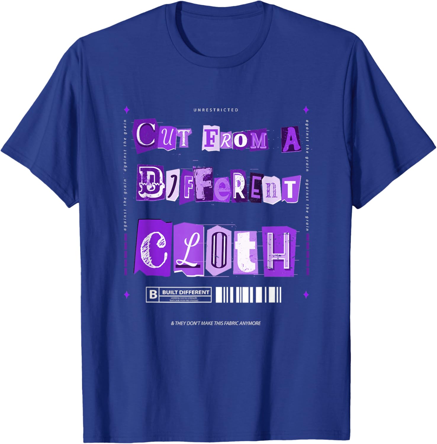 Vibrant Purple Graphic T-Shirt From A Different Cloth for Stylish Comfort - 15