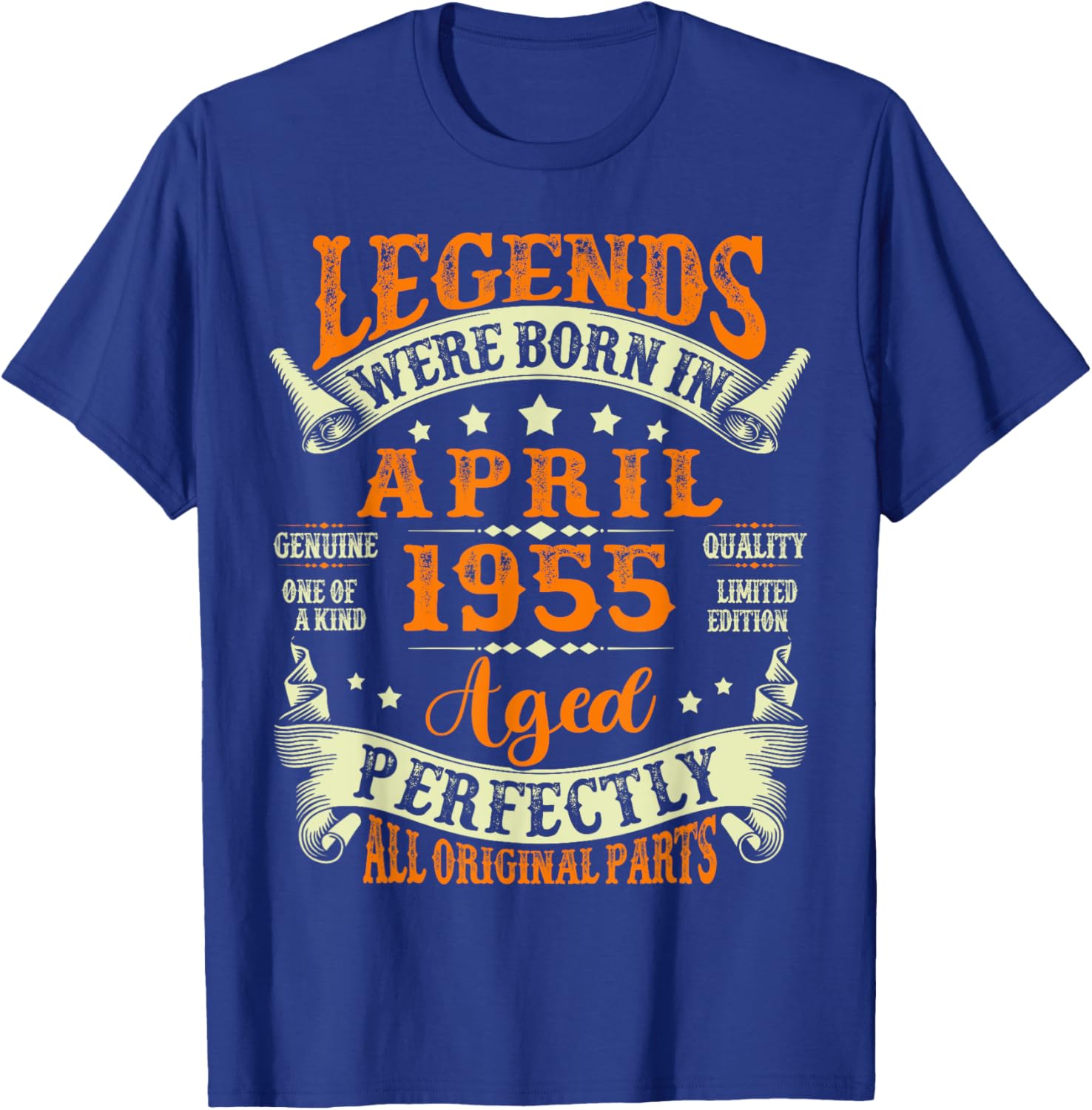 70th Birthday T-Shirt for Men and Women, Celebrate 70 Years of Legend - 1