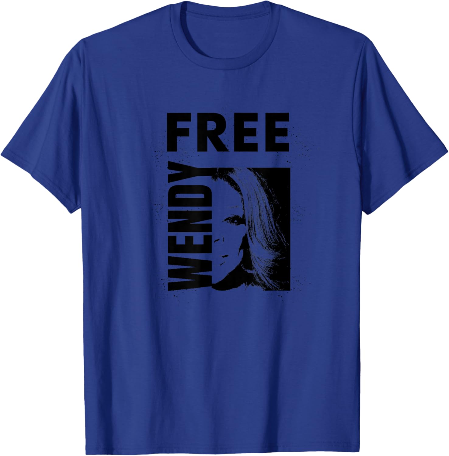 Free Wendy Outline Square Design T-Shirt for Trendy Casual Style - 5