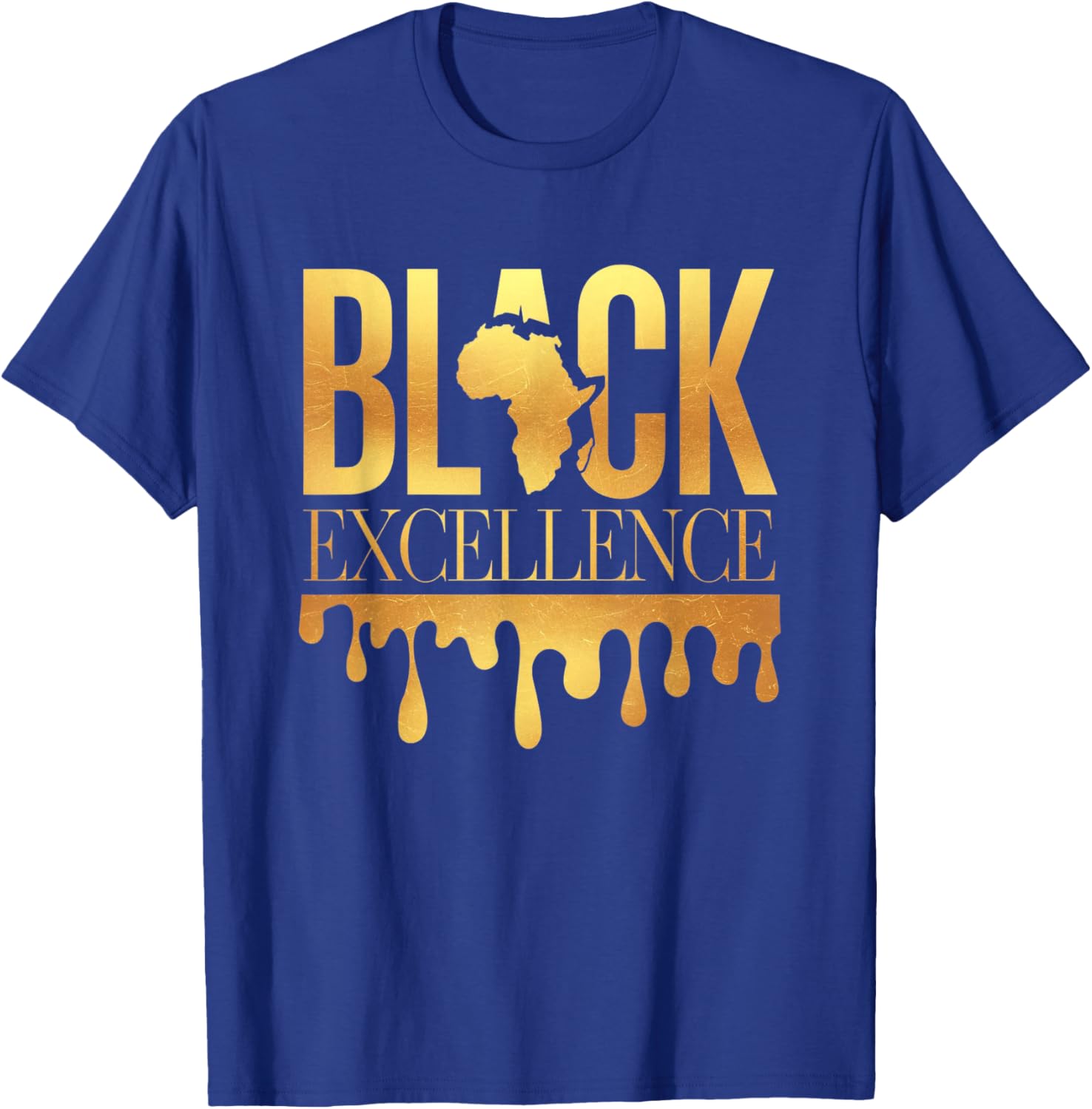 Black Excellence Afro Motivation T-Shirt for Black History Month Celebration - 4
