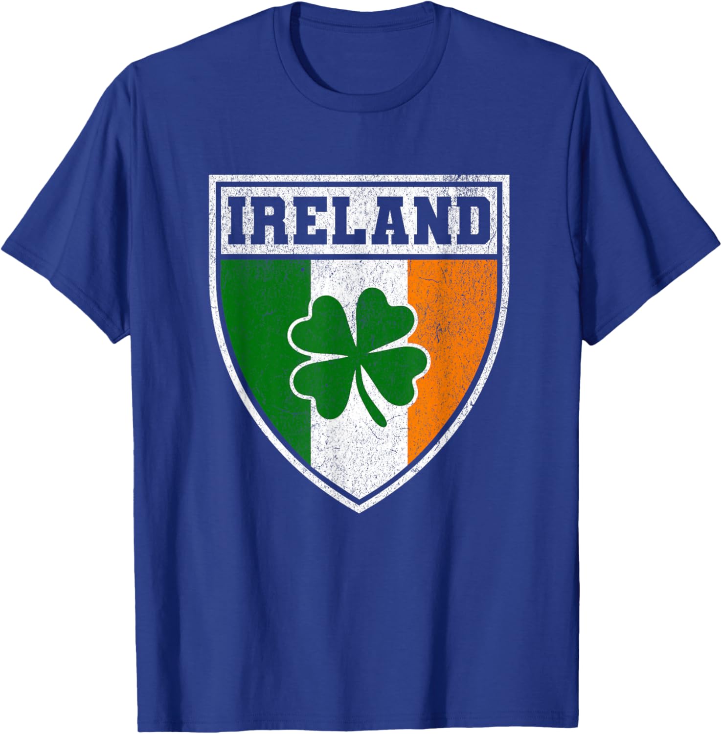 Irish Flag Shield Shamrock St Patricks Day T-Shirt for Pride and Fun - 6