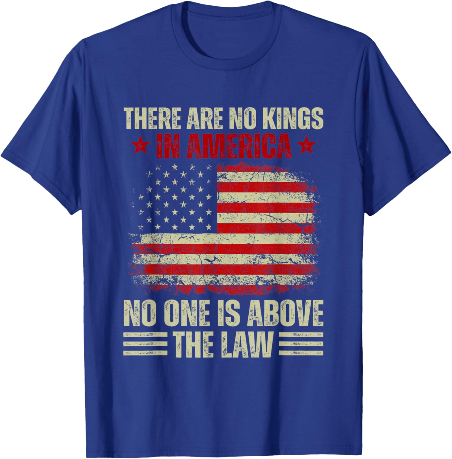 No Kings In America T-Shirt – Law and Justice Graphic Tee for Everyone - 23