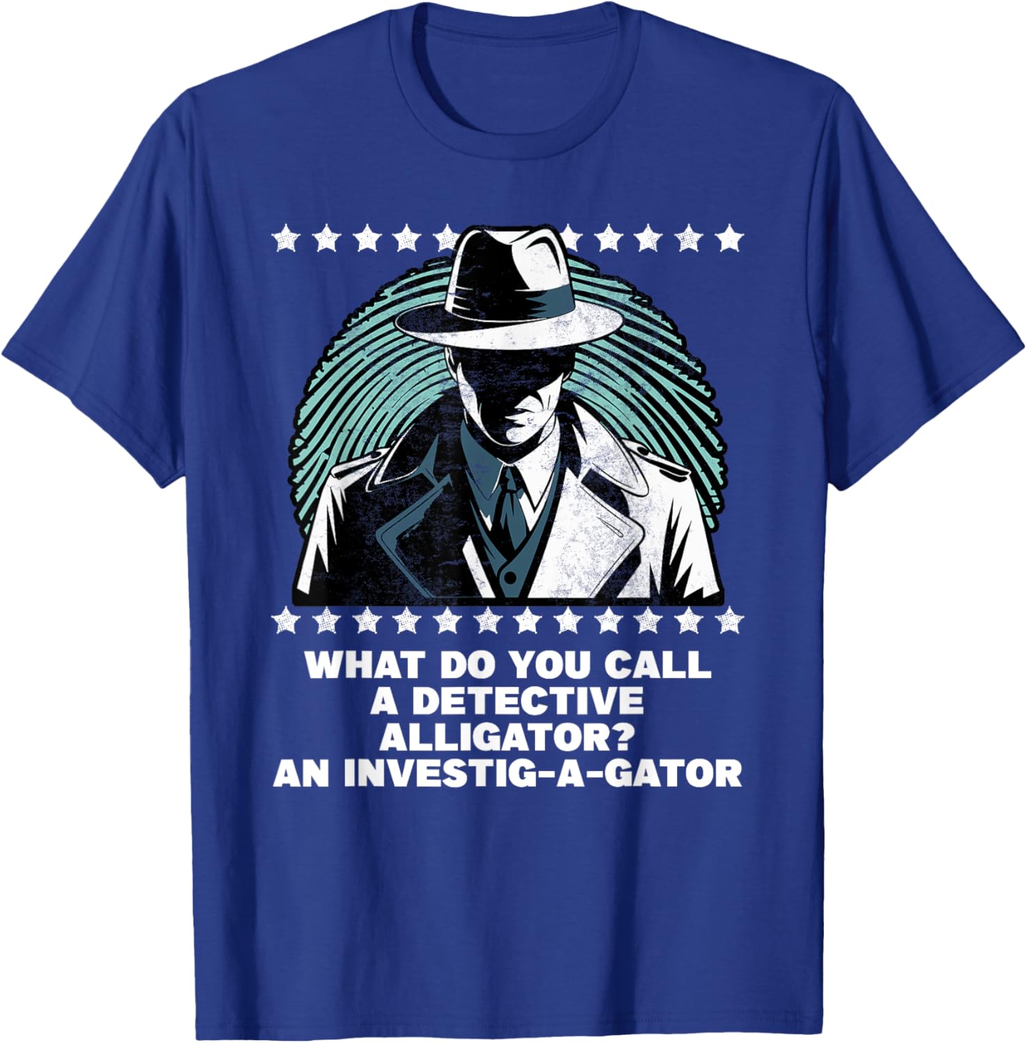 Funny Investig A Gator Detective Alligator T-Shirt for Casual Wear - 5