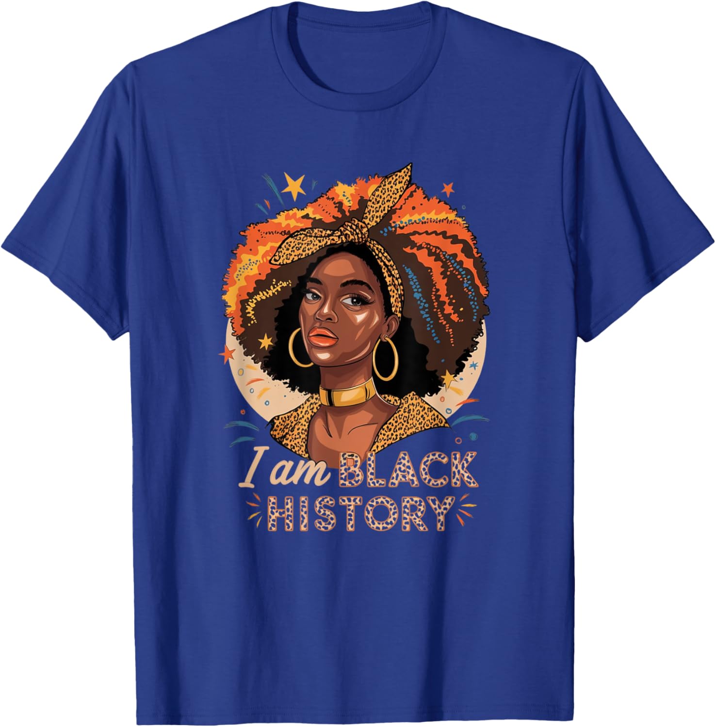 I'm Black History Afro Motif T-Shirt - Celebrate Heritage and Pride - 8