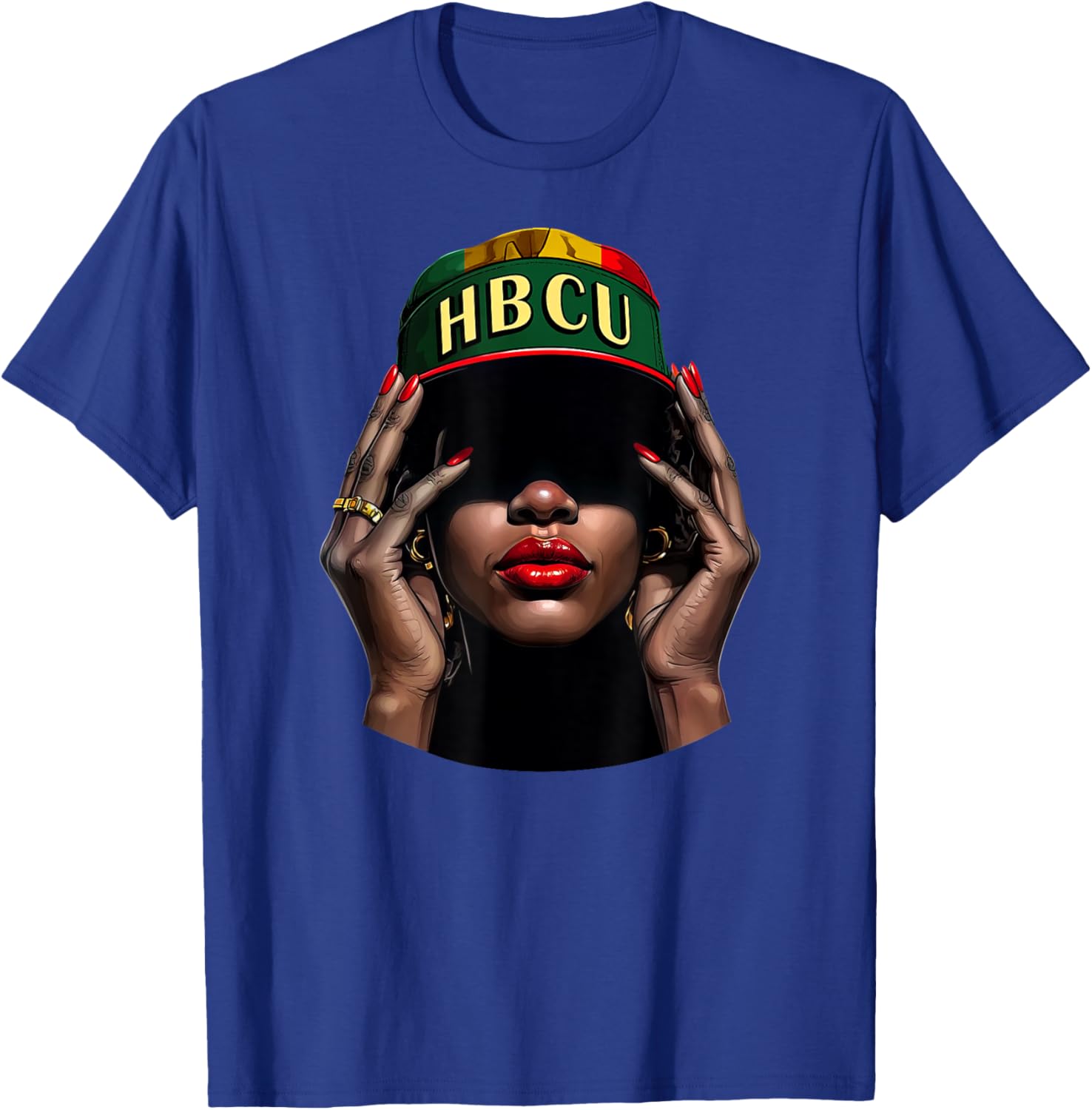 HBCU Beautiful Black Educated Girl Black History Month T-Shirt - 13