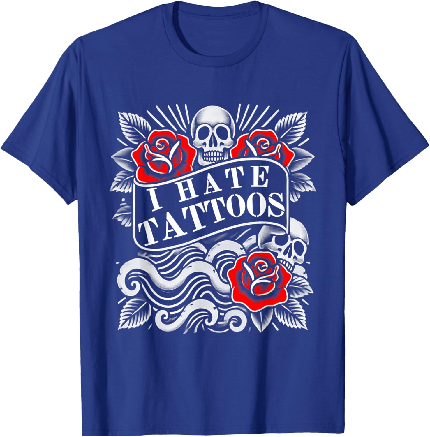 I Hate Tattoos T-Shirt for Tattoo Lovers and Artists – Unique Inked Graphic - 23