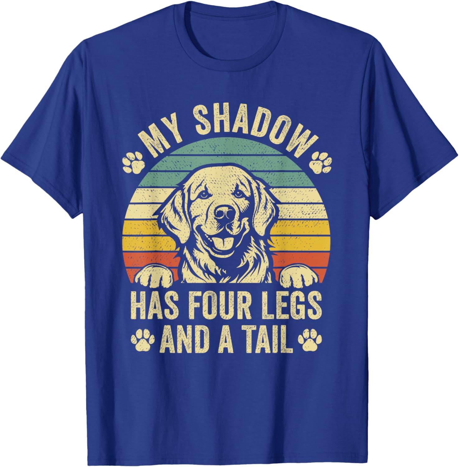 Cute My Shadow Has Four Legs And A Tail T-Shirt for Dog Lovers - 7