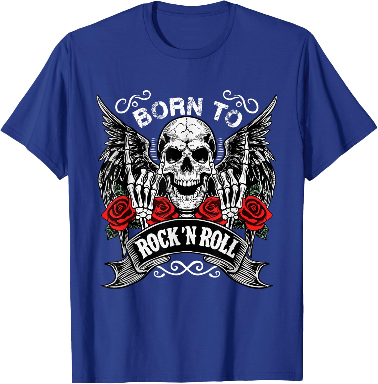 Born To Rock Vintage Rock Concert T-Shirt for Music Lovers - 1