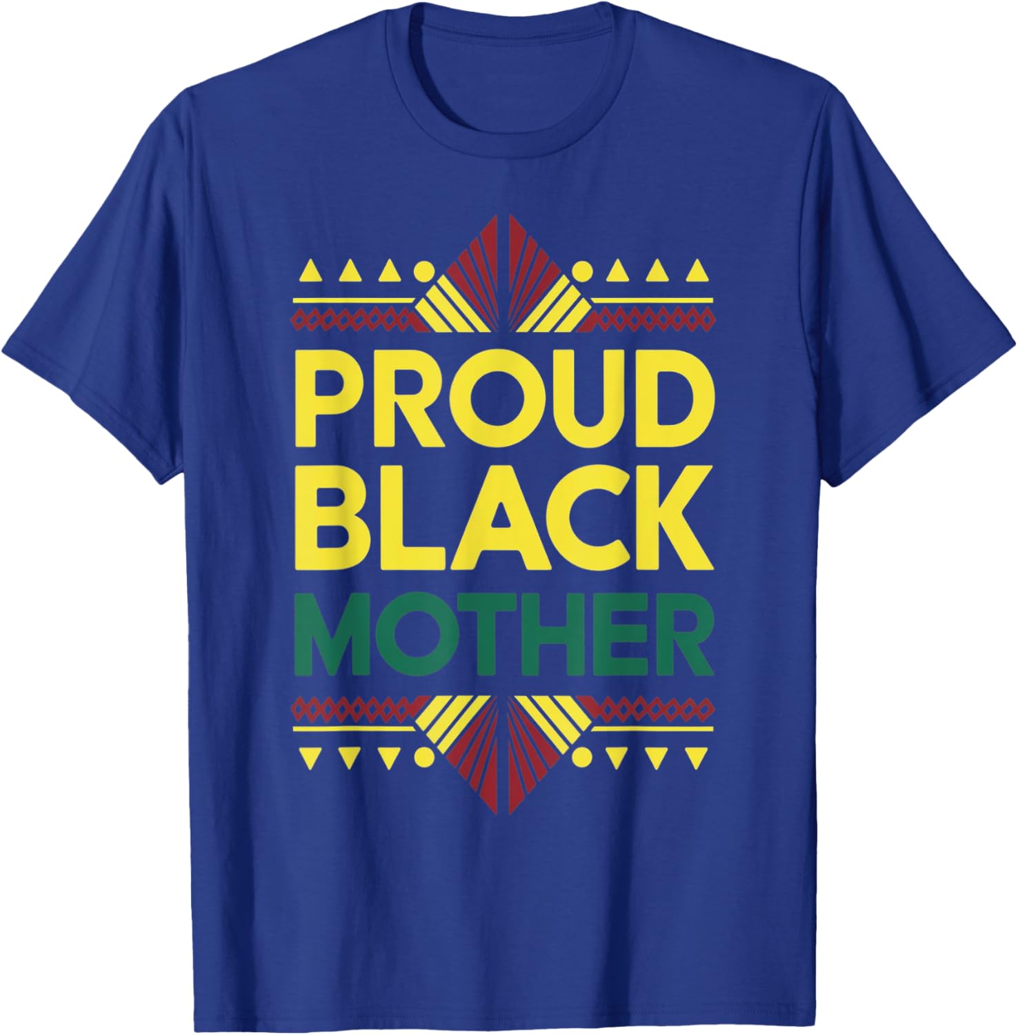 Proud Black Mother Afro Motivation T-Shirt for Black History Month - 11